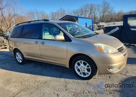 2004 Toyota Sienna Xle 7 Passenger из США, поврежденный, VIN 5TDZA22C74S192835